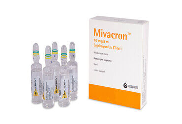 MIVACRON 10 MG/5 ML ENJEKSIYONLUK COZELTI